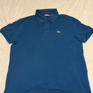 Lacoste Men's Blue Polo Shirt